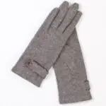 Wool jersey gloves