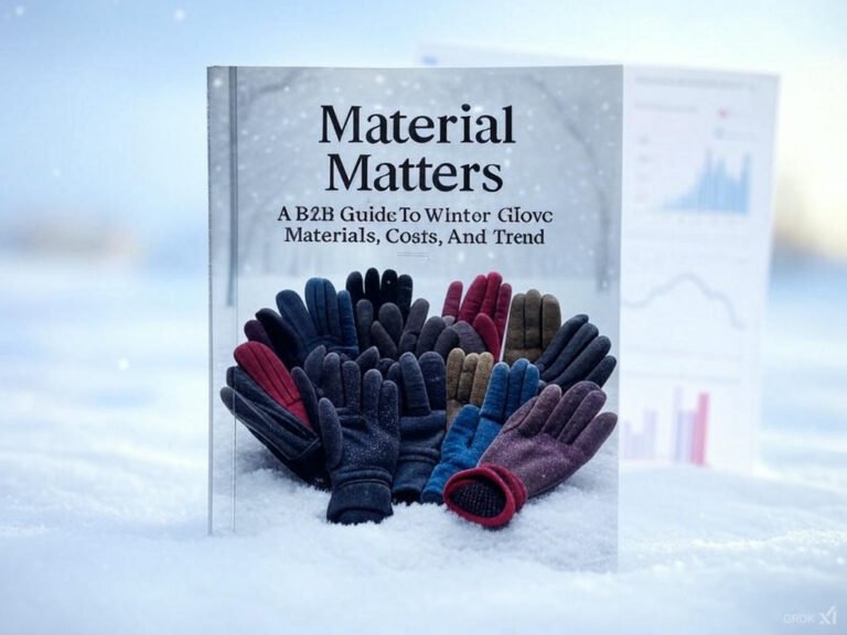 겨울 장갑 재료