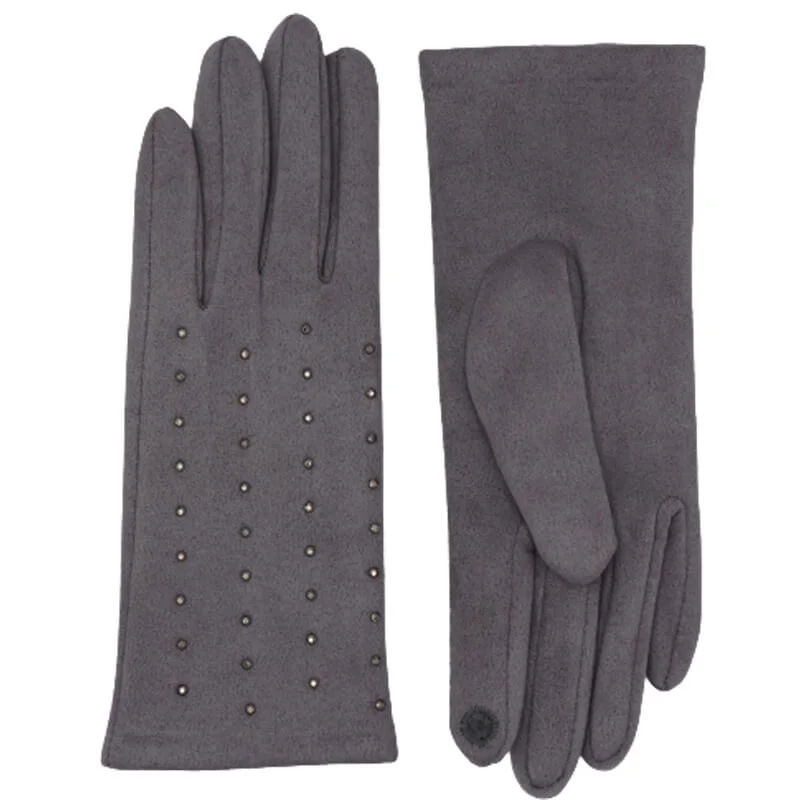Guanti touch screen da donna in tessuto