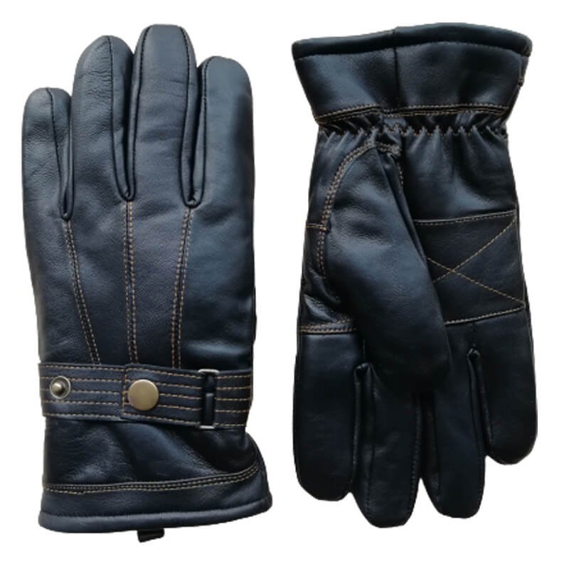 Guanti in pelle da uomo