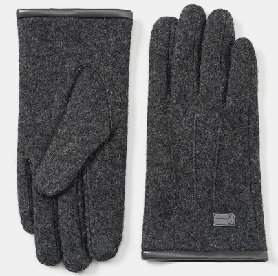 Herren-Wollmischhandschuhe