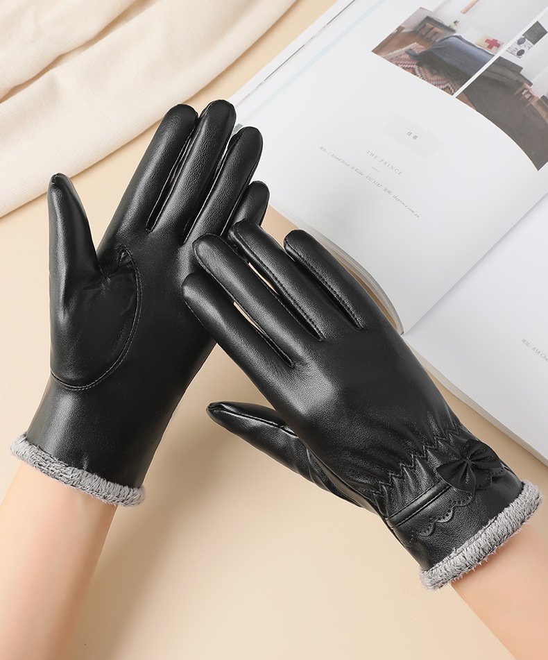 Deerskin leather rugged durable outdoor gloves